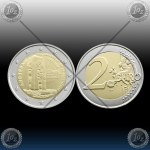 ANDORRA 2 EURO 2018 (Andorran Constitution) UNC